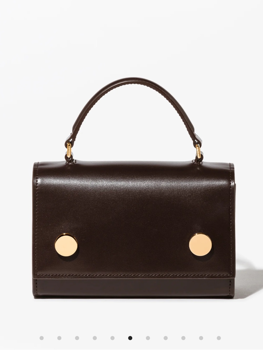 RSVP Paris “munchkin” bag “smooth cigar” color